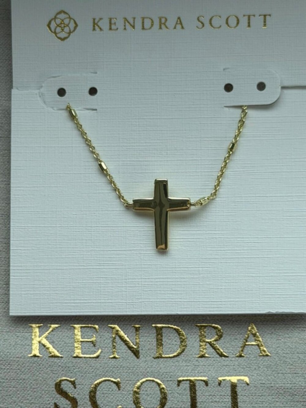 Kendra Scot Cross Pendant Necklace